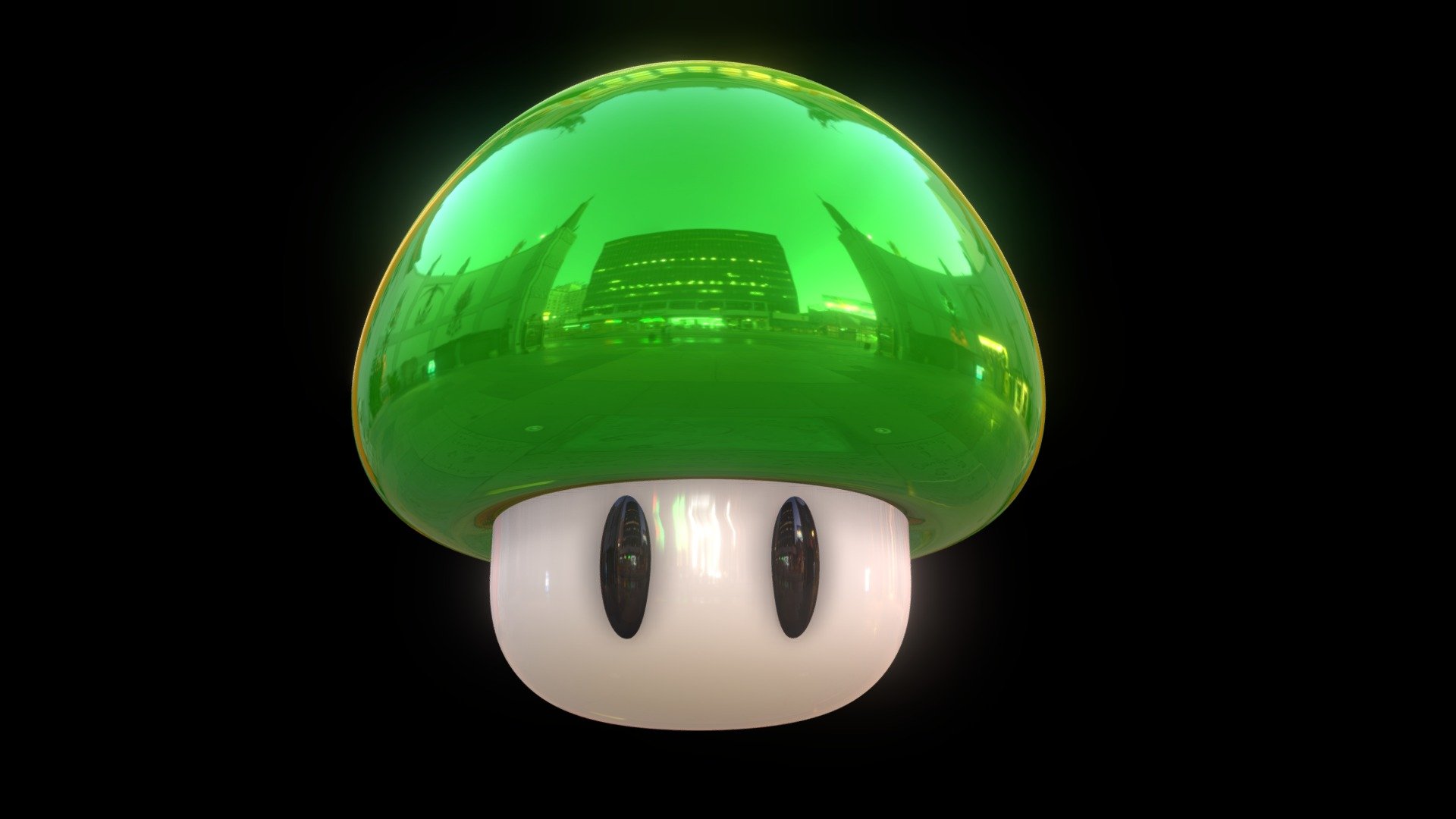 Mushroom Super Mario - Mushroom Super MarioBros - Buy Royalty Free 3D model by LEOLATO 3d model