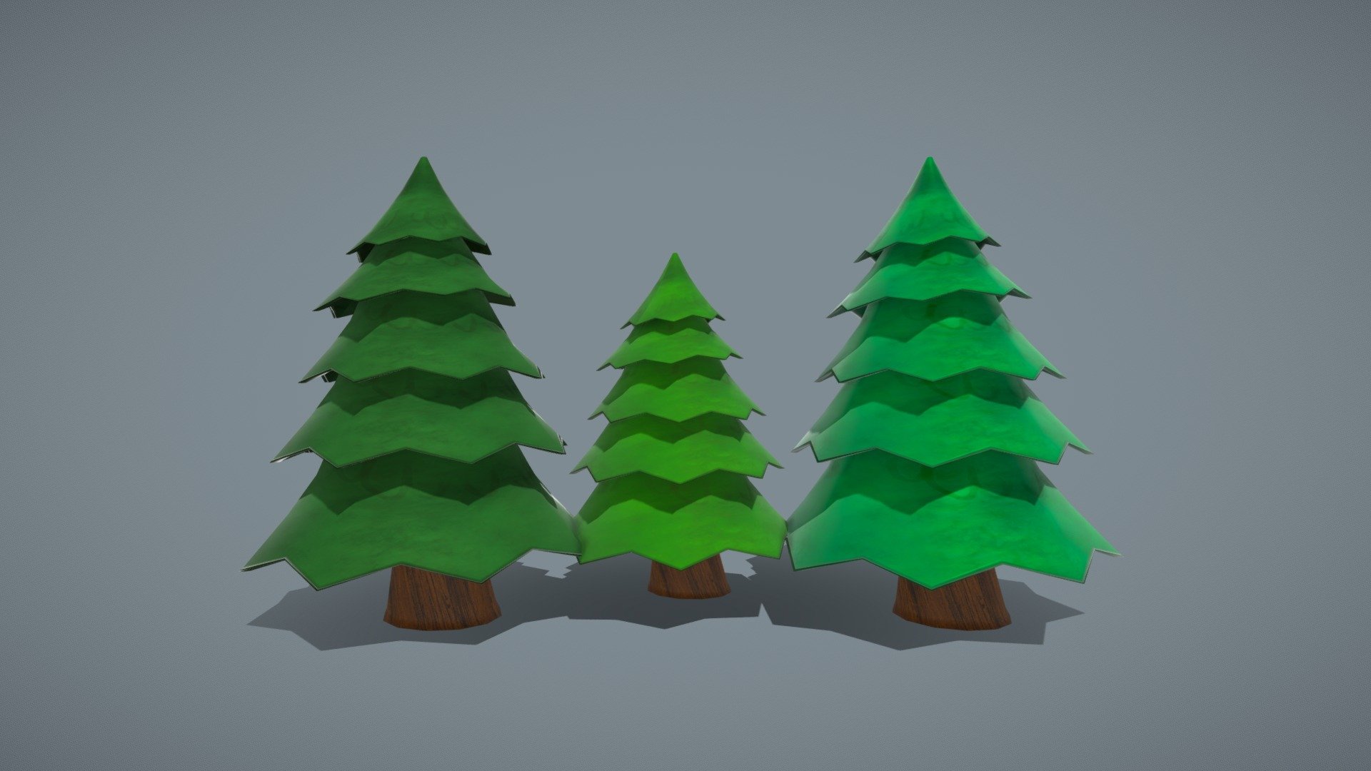 pine forest - Buy Royalty Free 3D model by gohean33 3d model