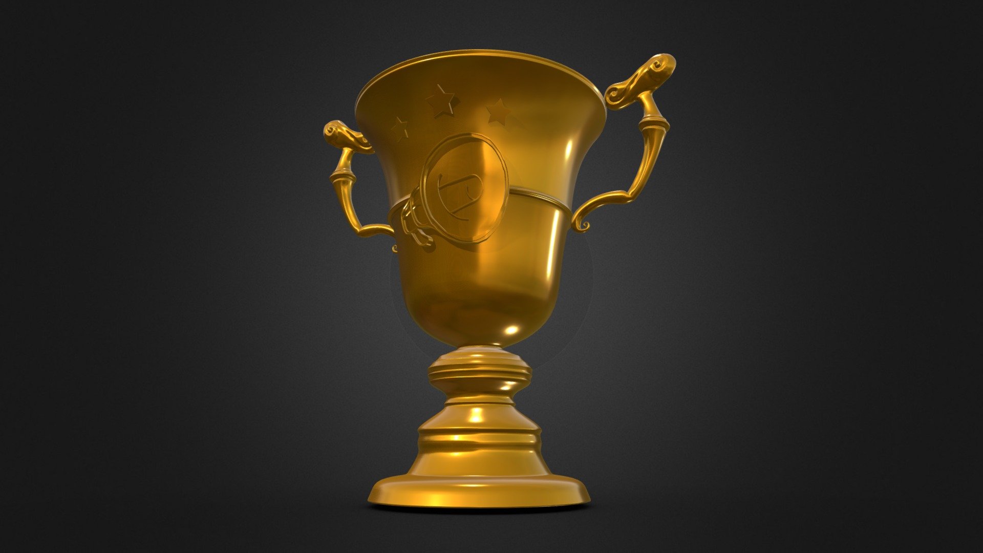 Le véritable trophée des Matchs à Domicile, organisés par la Compagnie PAF! - Trophée MATCH À DOMICILE - Compagnie PAF! - 3D model by RobinDeriaud (@shdwrck) 3d model
