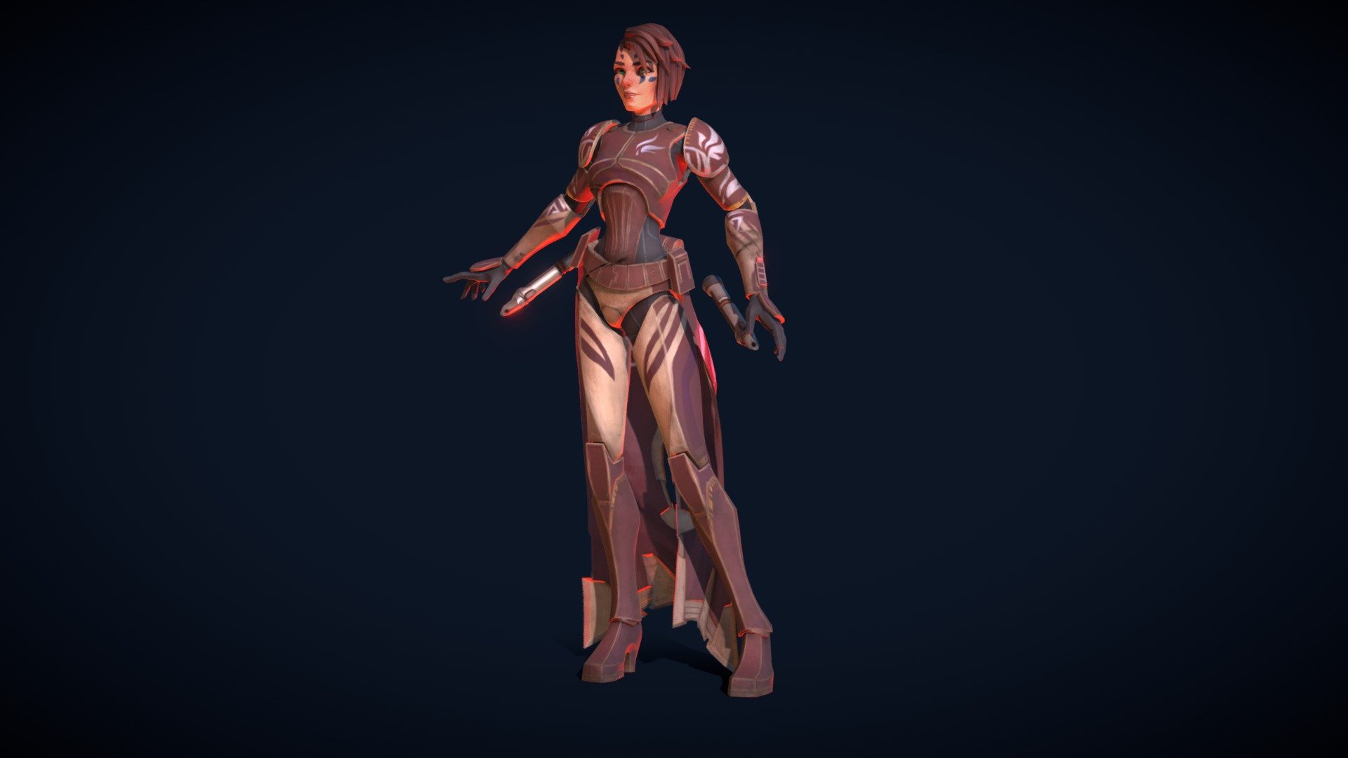 Model comes in 3 versions :

-FBX without skeleton 
-FBX with skeleton &amp; a flying anim sample 
-AKT (akeytsu file with the rig, skin &amp; anim sample) handpaint PBR texture set (TGA, 4K, uncompressed)

Notes are included in order to understand how these files works. You can import it on engine that supports FBX. Normal maps are Y- (perfect for 3dsMax/UE4 but will work on any other engine, just flip the green channel) and uses MIKK tangent space

While you can decide to redo the whole rig on maya/max/blender, I encourage you to try using akeytsu, you won’t regret it =)

Des Bisous ! ♥

NB : Since I am an artist, this model is NOT a ripped asset of any kind (as anything I do) I’ve made it myself for my own project, which means 2 things :

-these assets have to be used under the Editorial License ONLY
-these are my own artistic vision of it, so details may differ

Be sure to check out the full project here : https://www.artstation.com/artwork/gO4Pm

Same anim integrated in Toolbag : https://youtu.be/Rsz2YmEF6Y0 - Mevenn - Buy Royalty Free 3D model by Etienne Beschet (@etienne.beschet) 3d model