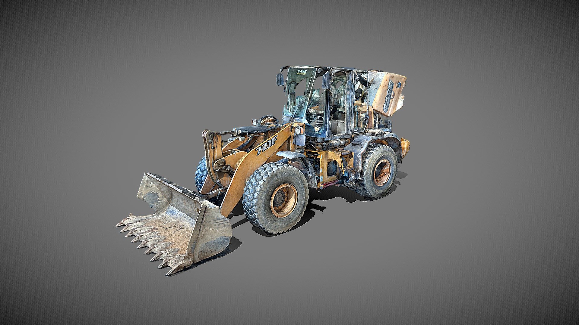 Old loader ,,Case,, - Case - Download Free 3D model by Ashkelon 3d model