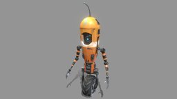 Sbire gltf, robot-model, sci-fi, animation, characterdesign