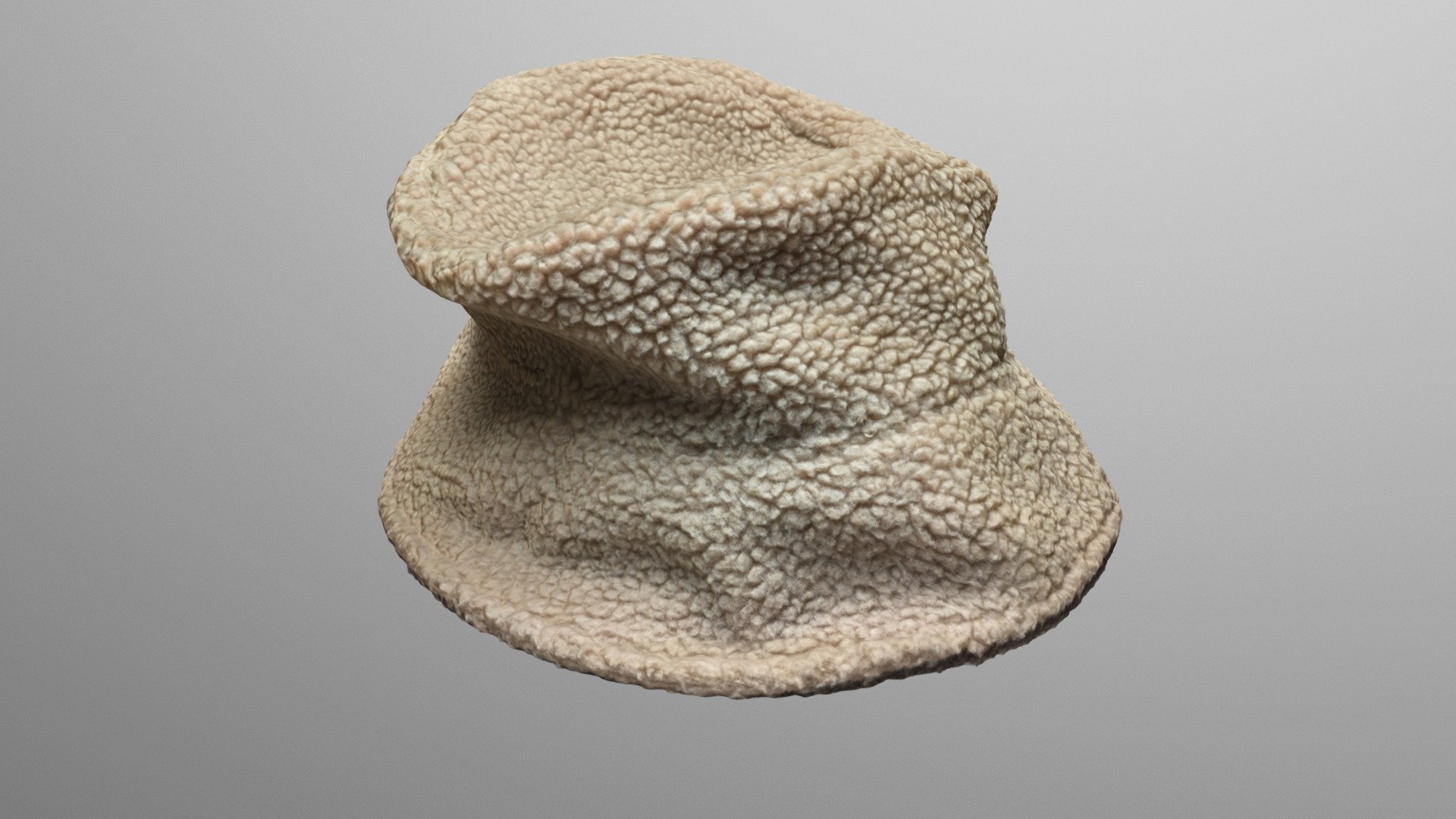 Scanned using Autodesk ReCap - student scan /Hat Cleaned up - 3D model by kirkbear 3d model