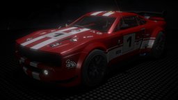 Rayback Mohawk (300Followers-special) fanart, ps3, special, split, mohawk, second, velocity, musclecar, racecar, fictional, game, gameart, car, free, download, rayback