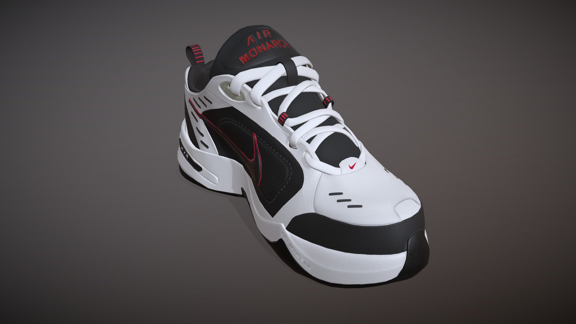 Nike Air Monarch IV - 3D model by astvictor92 3d model