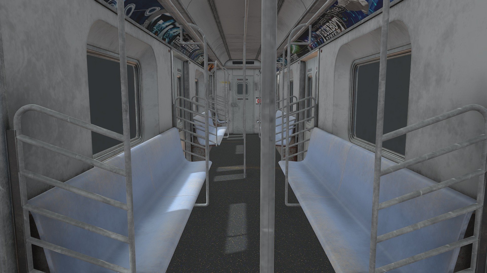 Subway Train - Buy Royalty Free 3D model by yankobe (@yankobe.do) 3d model