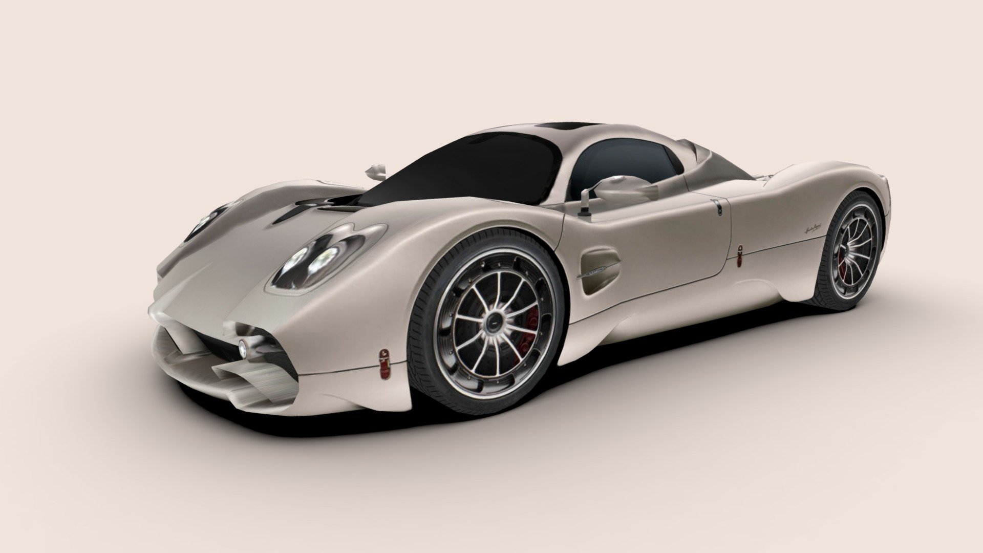 3d model of the 2023 Pagani Utopia, a super sports car (grand tourer, 2-door coupé, mid-engine)

The model is very low-poly, full-scale, real photos texture (single 2048 x 2048 png).

Package includes 5 file formats and texture (3ds, fbx, dae, obj and skp)

Hope you enjoy it.

José Bronze - Pagani Utopia 2023 - Buy Royalty Free 3D model by Jose Bronze (@pinceladas3d) 3d model
