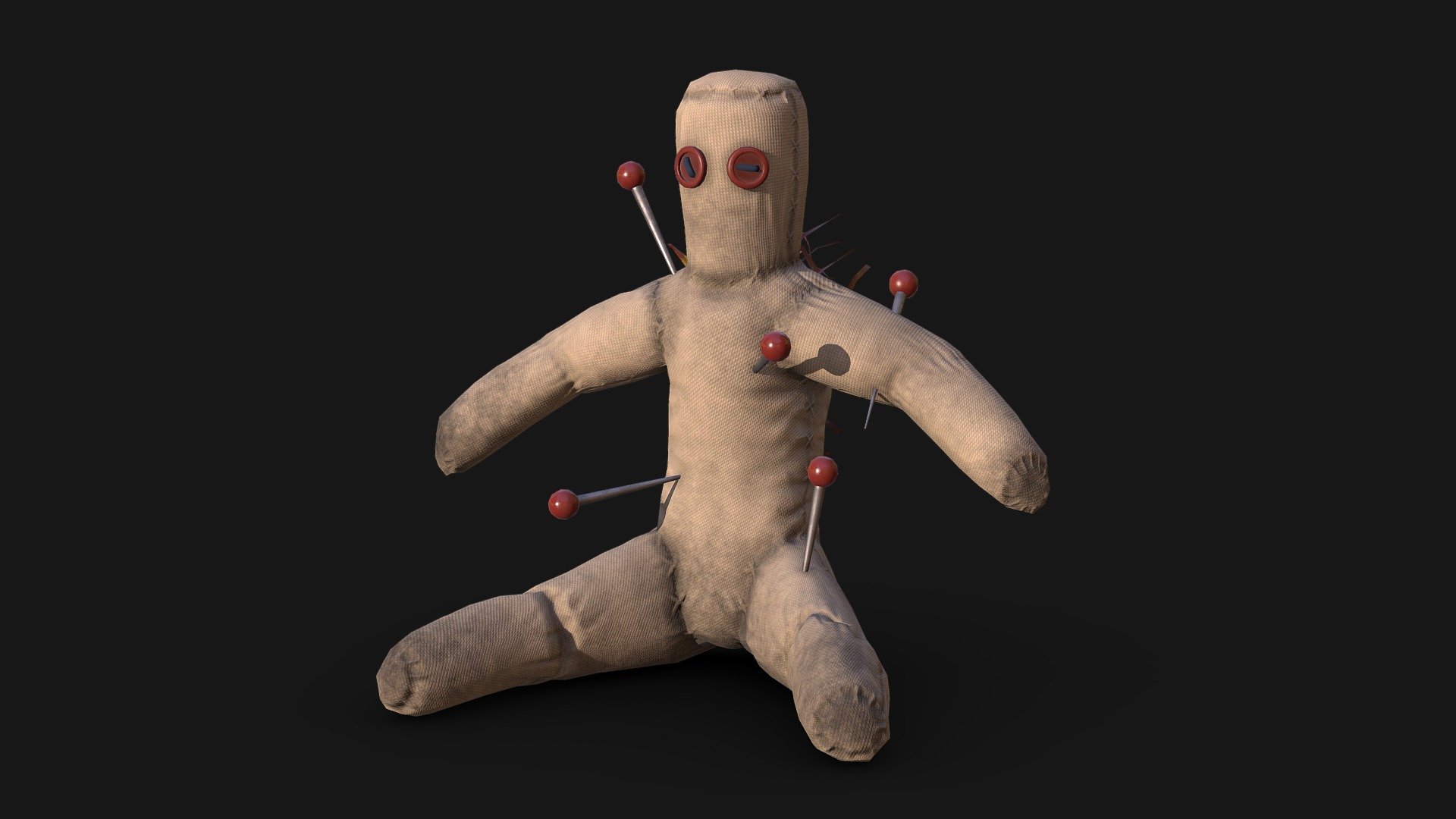 Voodoo Doll - Lowpoly




4k Texures

No Rigging

Lowpoly

PBR

FBX , OBj and 3DSMAX files included 3d model