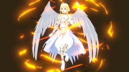 Sword Art Online Alicization alice, angel, kirito, sao, animegirl, swordartonline, anime3d, anime, alicezuberg