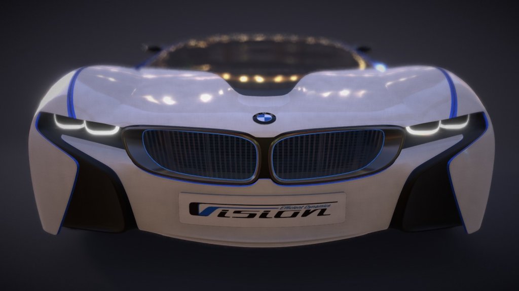 BMW Concept Vision Efficient Dynamics - BMW - 3D model by Logvin (@Pomidoroff) 3d model