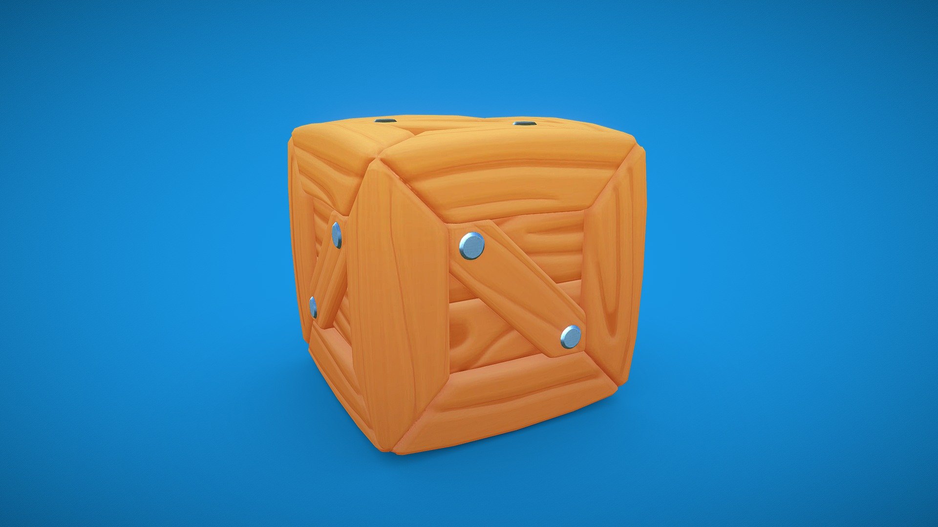 3D low-poly model of a cartoon wooden box made for games.




Polygons: 1.824;

Tris: 3.348;

Texture size: 2048x2048;

Maps: Diffuse.
 - Cartoon Wooden Box - 3D model by Rafael Ribeiro (@ribeirorafael) 3d model