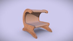 Wooden Pet Chair