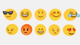 Bundle Emojis 1&2 iphone, angry, happy, apple, love, smile, emoji, emojimodel, laugt, cool