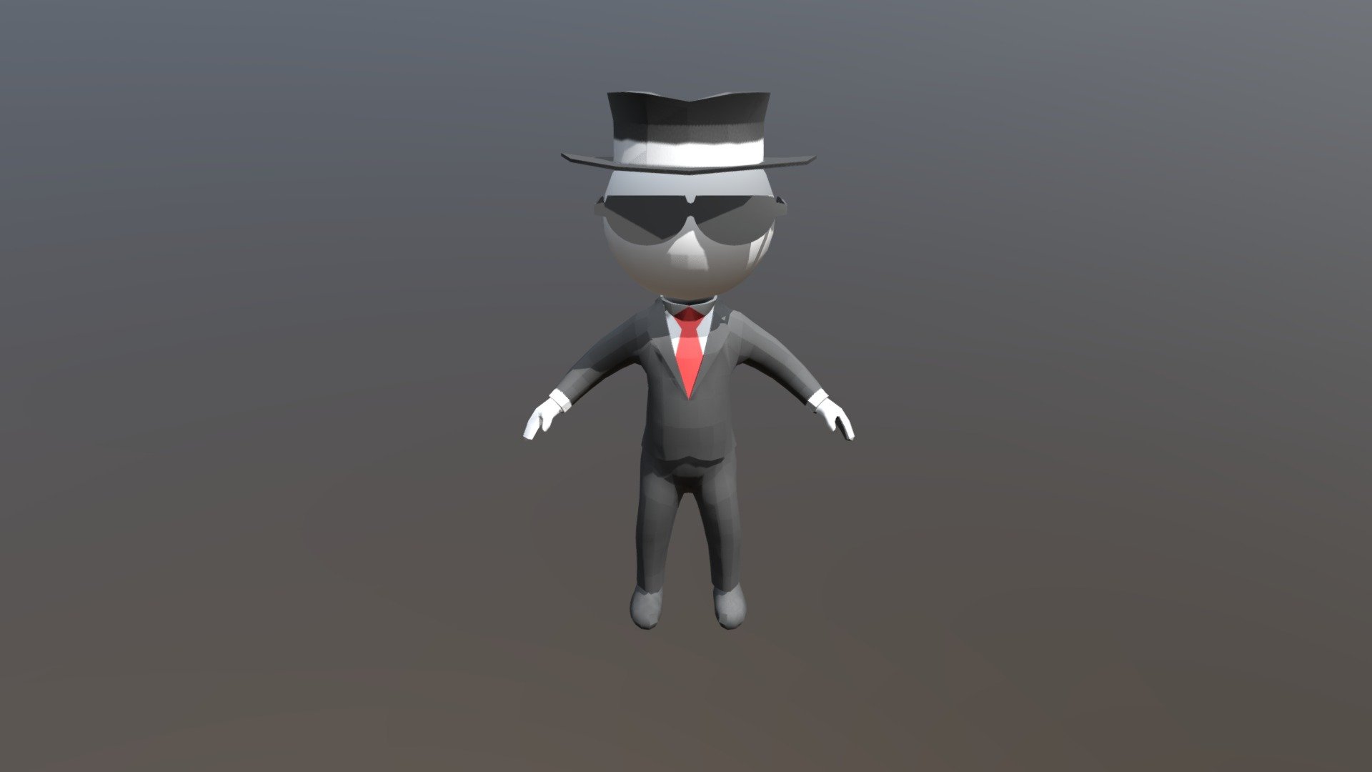 A character ready for casual game - Vestman - Download Free 3D model by iZnoGouD (@izznogoud) 3d model