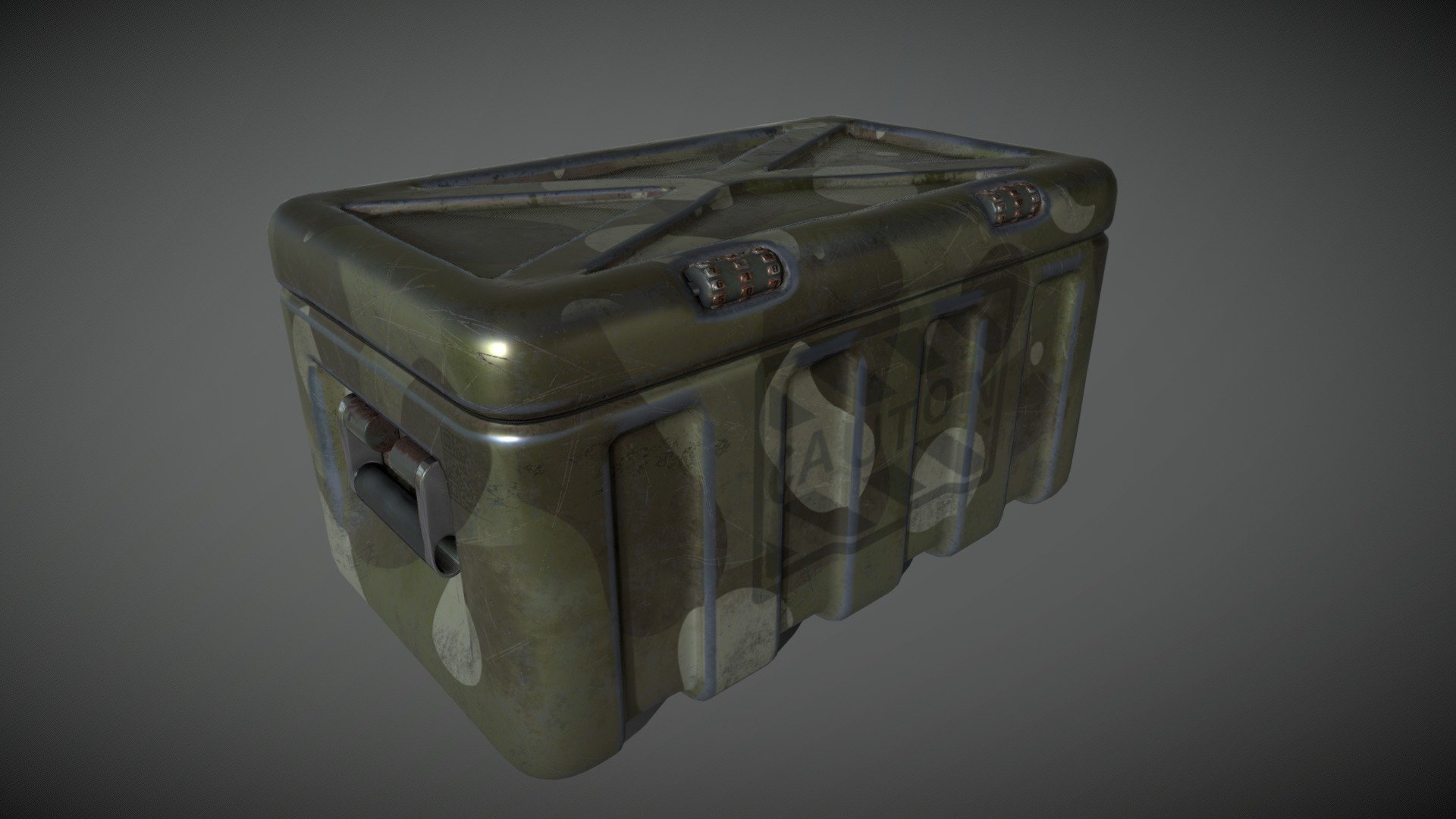 Weapon Box - Weapon box - 3D model by psyxodel 3d model