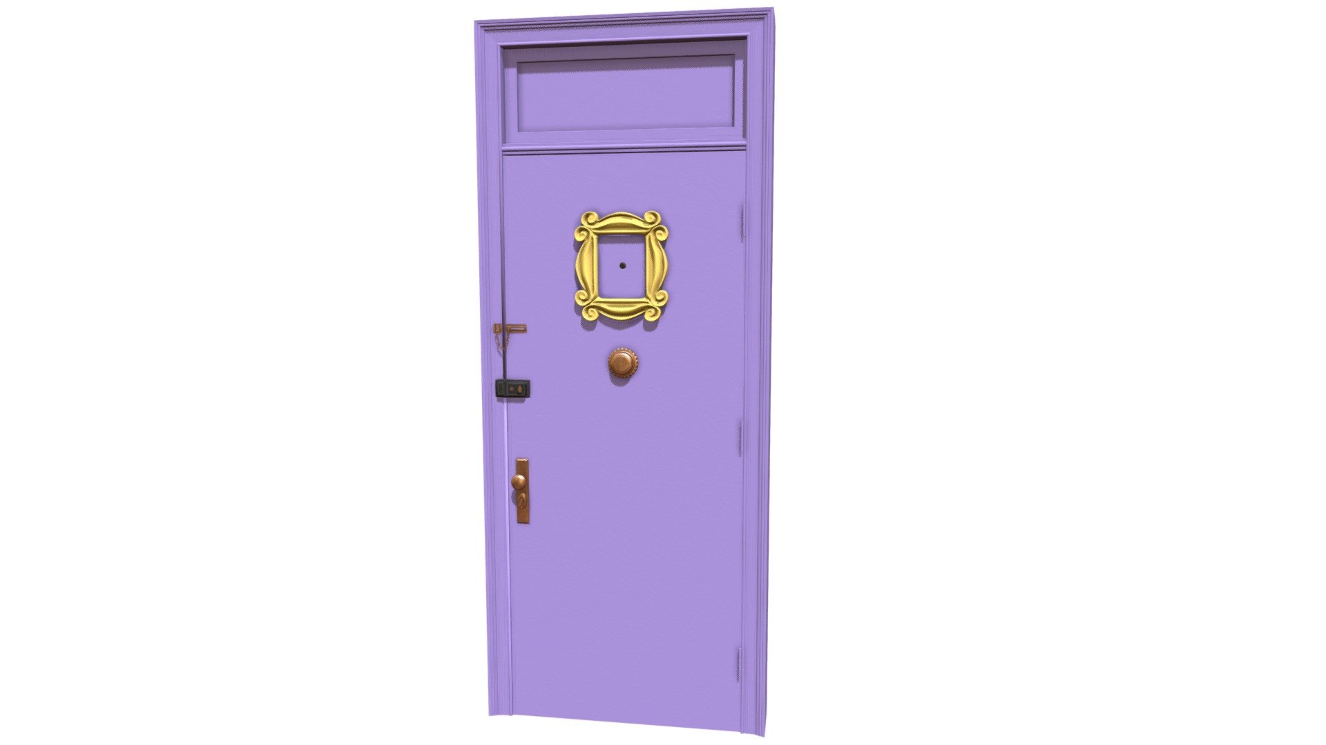 *This is the door from &ldquo;Friends