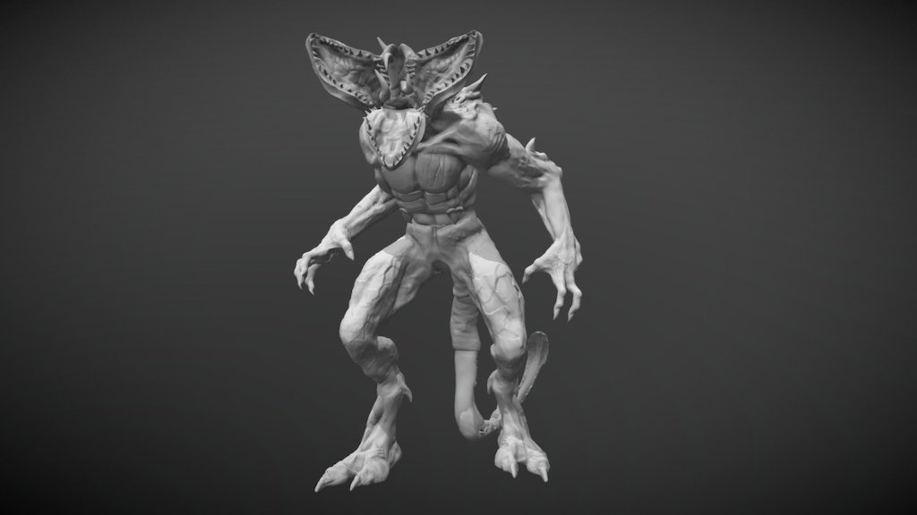 This is my creature design I did for the workshop: &ldquo;Concept art: from 2d to 3d