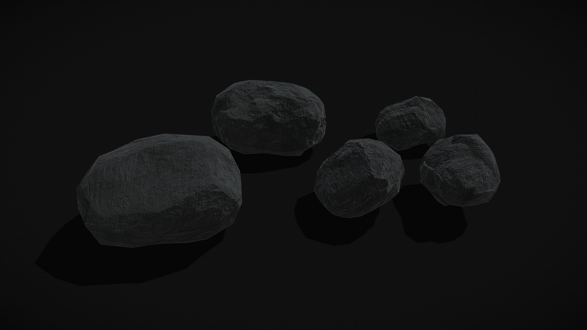 Coal PBR Texture - Coal - Buy Royalty Free 3D model by GetDeadEntertainment 3d model