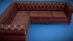 Leather Sofa victorian, sofa, style, armchair, luxury, vintage, fashion, retro, indoor, ottoman, furniture, living, chesterfield, loveseat, cough, living-room, sofas, armchair-furniture, furniture3d, furnituredesign, furniture-design, sofa-modeling, leather-couch, leather-chair, furniture-chair, furniture-home, solspec, sofa-interior, furniture-game-gameasset, sofa-3d-model, quilted, sofa3d, sofa-furniture, low-poly, chair, design, home, livingroom, leather-sofa, "leather-pouffe"