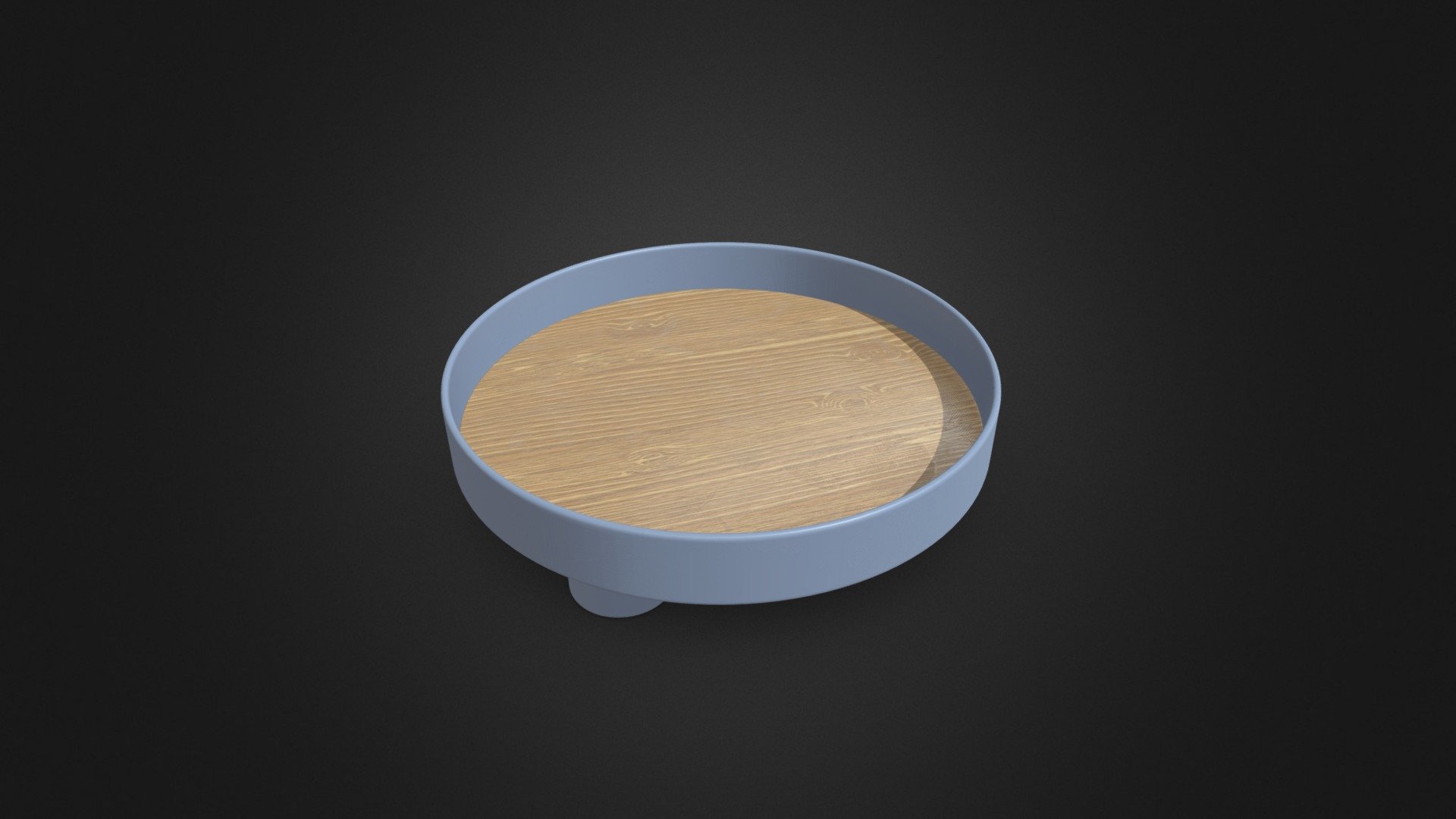 Length: 30 cm Height: 7,2 cm Width: 30 cm Diameter: 30 cm

3d model of a Platform Tray by Muuto .
Best use for adding detail on your Architectural Visualization or Interior Design.
This product is made in Blender and ready to render in Cycle. Unit setup is metres and the models are scaled to match real life objects.
The model comes with textures and materials and is positioned in the center of the coordinates system.
No additional plugin is needed to open the model.

Notes:

Geometry: Polygonal

Textures: Yes

Rigged: No

Animated: No

UV Mapped: Yes

Unwrapped UVs: Yes, non-overlapping

Bake all map

Hope you like it! Thank you! - Platform Tray by Muuto - Buy Royalty Free 3D model by Toss90 3d model