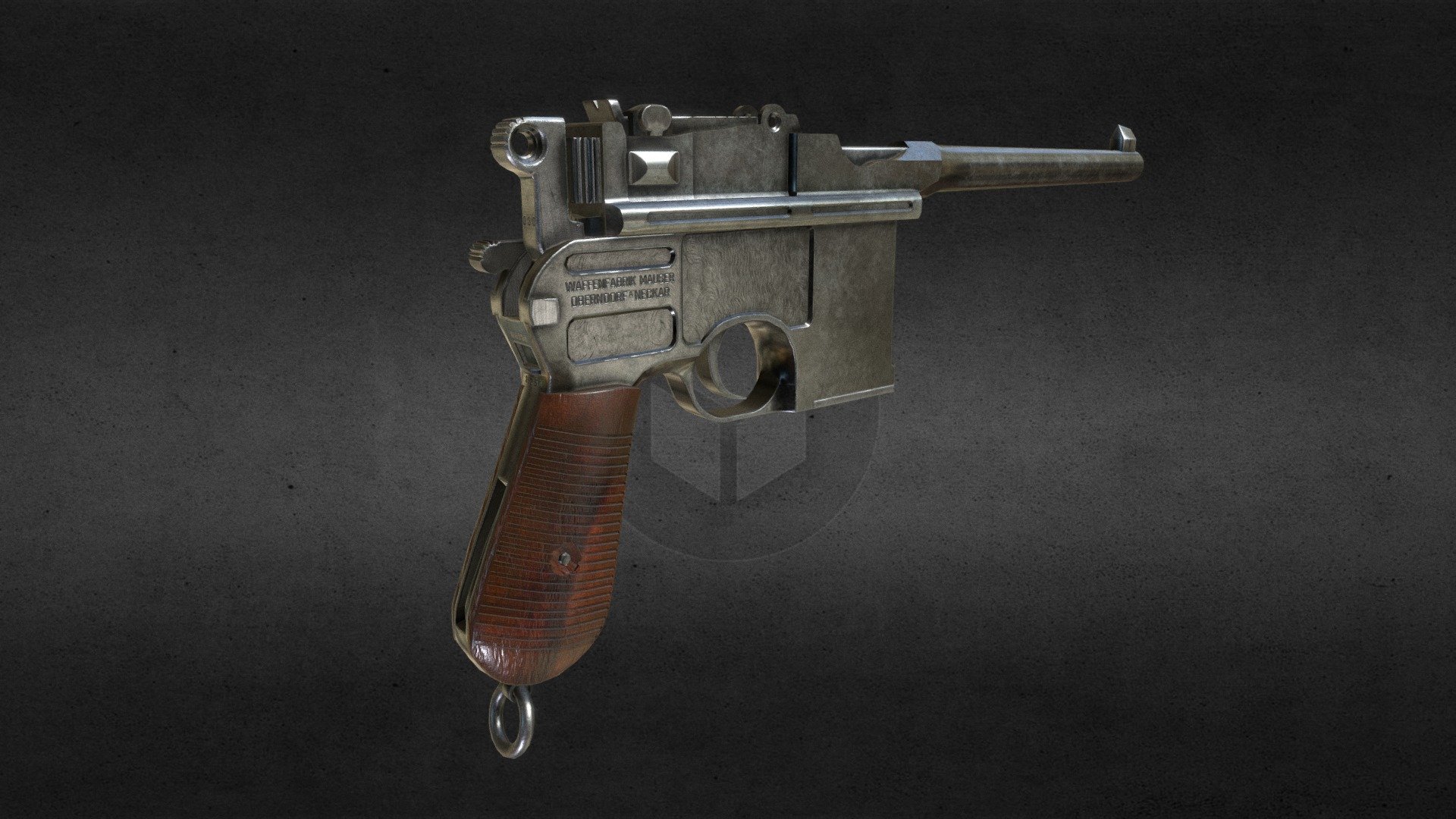 Low poly C96 mauser pistol , modeled in blender and texured in substance painter.

keep me motivated to upload more by supporting me on my patreon page: https://www.patreon.com/fozieus - Low poly C96 mauser pistol - 3D model by fozieus 3d model