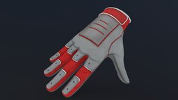 Low poly Realistic Baseball Glove