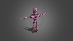Cyclops Robot character, robot, industrial, tafeqld