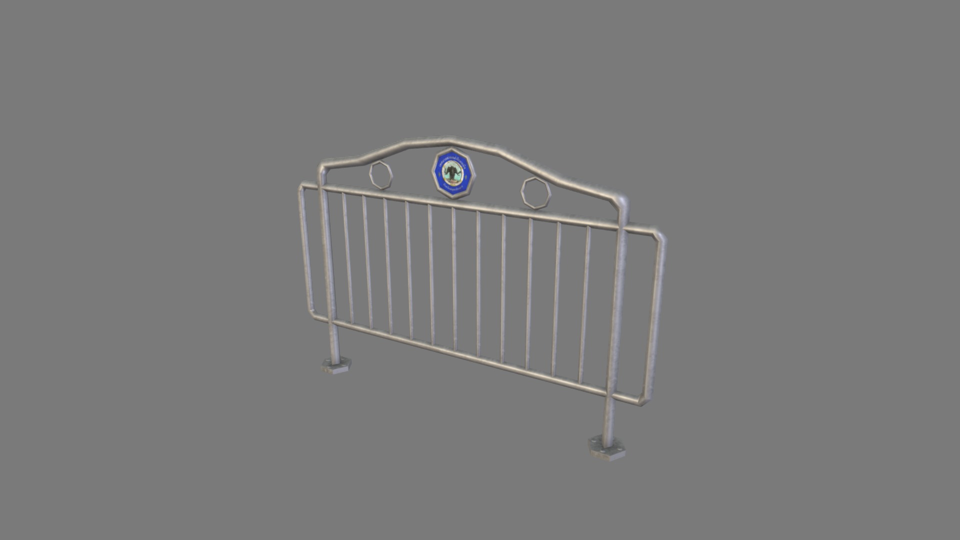 Fence 3d model.

Poly: 472
Vertex: 302
in subdivision level 0

512x512 PNG Texture
Include Diffuse and Normal - Fence model 05 - 3D model by MadAssets 3d model