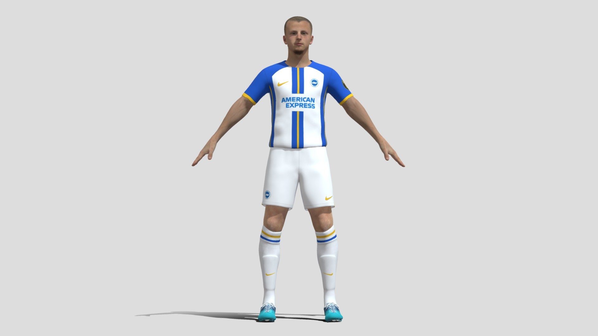 footballer - 3D model by 3D Footballer (@hieu86coin1) 3d model