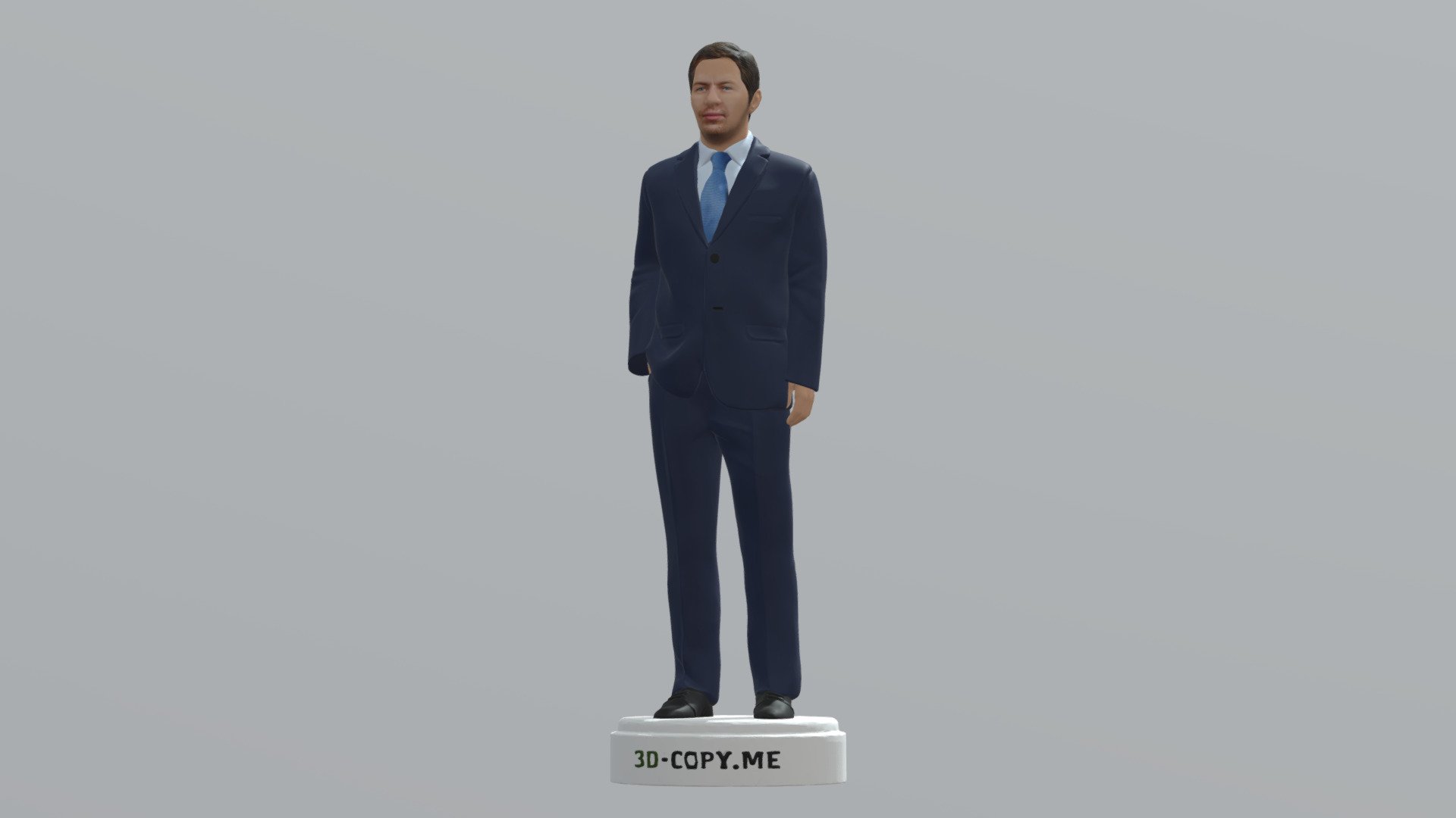 463 a men in suit - 3D model by 3dcopyme 3d model