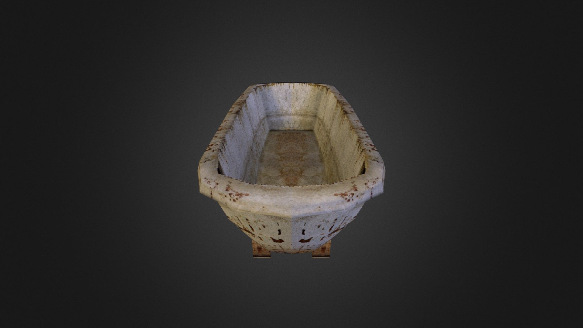bathtub.obj - 3D model by NancyGonzalez 3d model