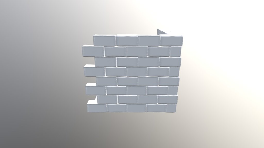 D&amp;D - 3D Printing Croner Wall for Role Playing - Corner Wall Stone - Download Free 3D model by BlackDogJP 3d model