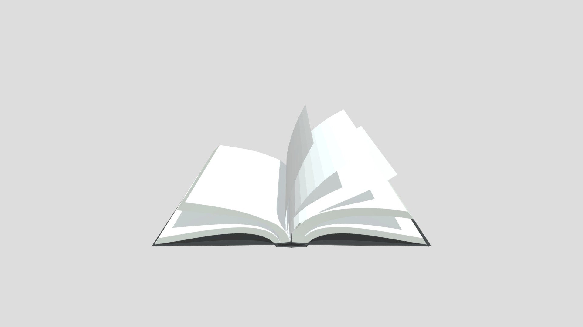a simple 3D BOOK - BOOK - Download Free 3D model by Amdyoussef 3d model