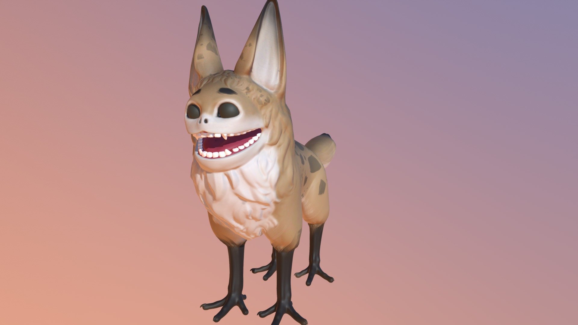 I made a Loth Cat from Star Wars!! 

I redesigned the orginal concept a little and made this cute guy! 
There are a few errors but i’m super pleased with the final outcome! 

This was my first time making a quadruped creature animation pipeline! 
Let me know what you guys think! - Loth Cat Model - 3D model by Jessica (@JessicaKP) 3d model