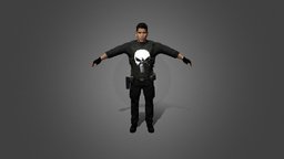 The Punisher (Vest-Version) marvel, netflix