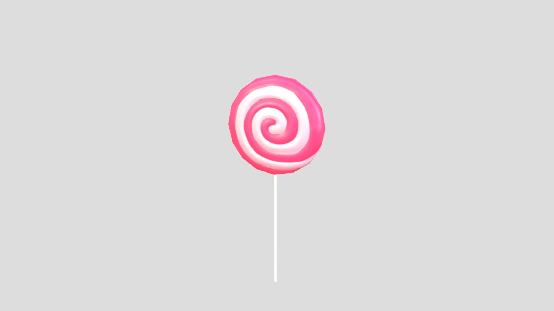 Lollipop 3d model.      
    


File Format      
 
- 3ds max 2021  
 
- FBX  
 
- OBJ  
    


Clean topology    

Non-overlapping unwrapped UVs        
 


PNG texture               

2048x2048                


- Base Color                        

- Normal                            

- Roughness                         



176 polygons                          

179 vertexs                          
 - Lollipop - Buy Royalty Free 3D model by bariacg 3d model