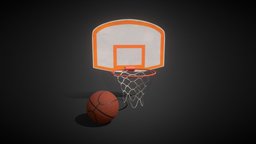 Basketball Hoop basketball, basketball-hoop, ball