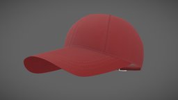 Baseball Cap hat, baseball, cap, cloth, fashion, accessories, sports, realistic, casual, photoreal, denim, baseball-cap, pbr-texturing, pbr-game-ready, game, sport, clothing