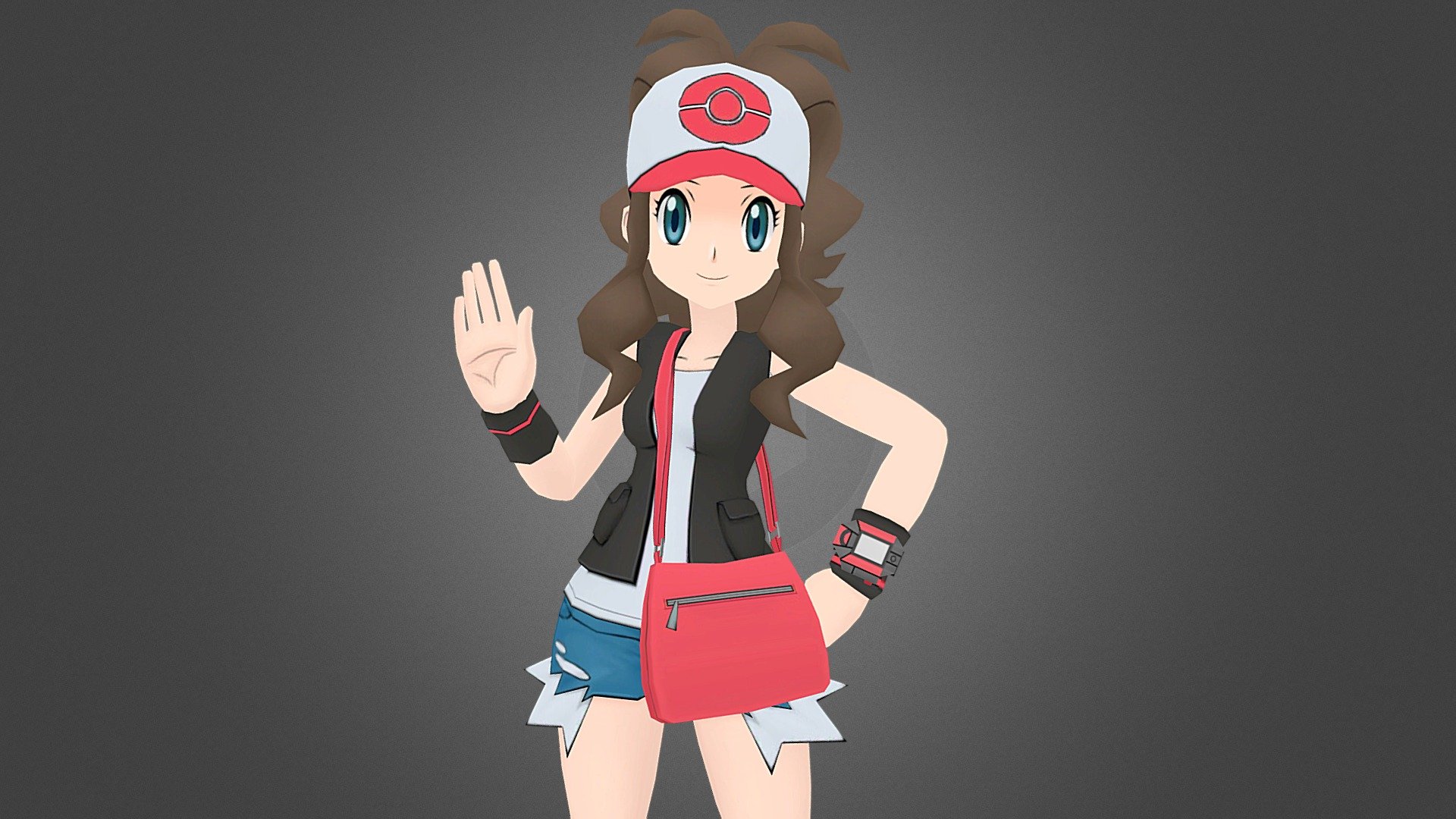 This is the official model for Hilda (Or what ever name you chose to give her), from Pokemon Black and White with her regular outfit from the original game, with the model taken from Pokemon Masters. This model was ripped straight from the game, animations included in the .fbx and it works pretty well. Please tell me in the comments what you want to use it for because I would like to know what this model can do, thank you! - Hilda_Regular_00 - Download Free 3D model by Pixartist (@PixartistEli) 3d model
