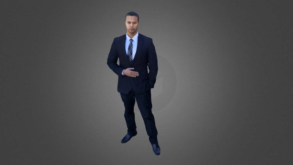 Very Nice Hand Held Scan - Mr Ellis Business Suit - 3D model by G MEDIA (@GMEDIA3D) 3d model
