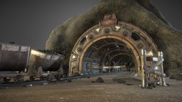 Welcome To The Mine quixel, photoshop, 3dsmax