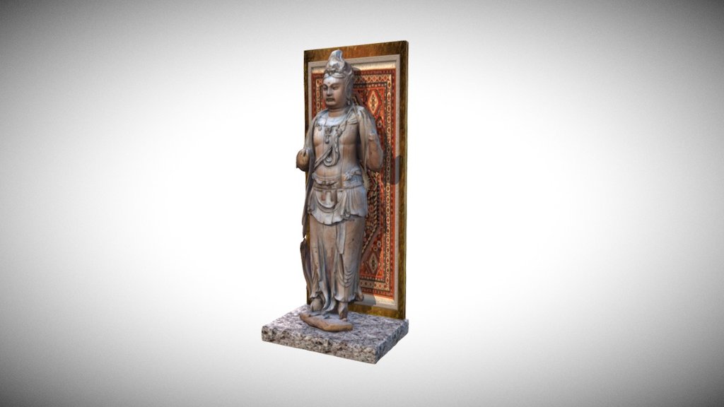 Maps are Big and can be lowered.... Thank'You to the Original Scan of Geoffrey Marchal - Bodhisattva Optimized - Download Free 3D model by Francesco Coldesina (@topfrank2013) 3d model