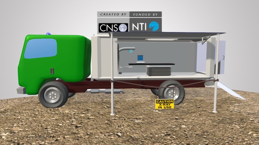 Created by Nathaniel Taylor, Graduate Research Assistant at the James Martin Center for Nonproliferation Studies 3d model