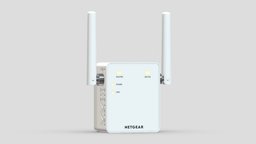 Netgear Wifi Range Extender pro, wireless, gaming, dual, router, ip, booster, compact, network, band, hub, plug, signal, connection, net, lan, internet, tp-link, wi-fi, netgear, 3d, home, technology, wall