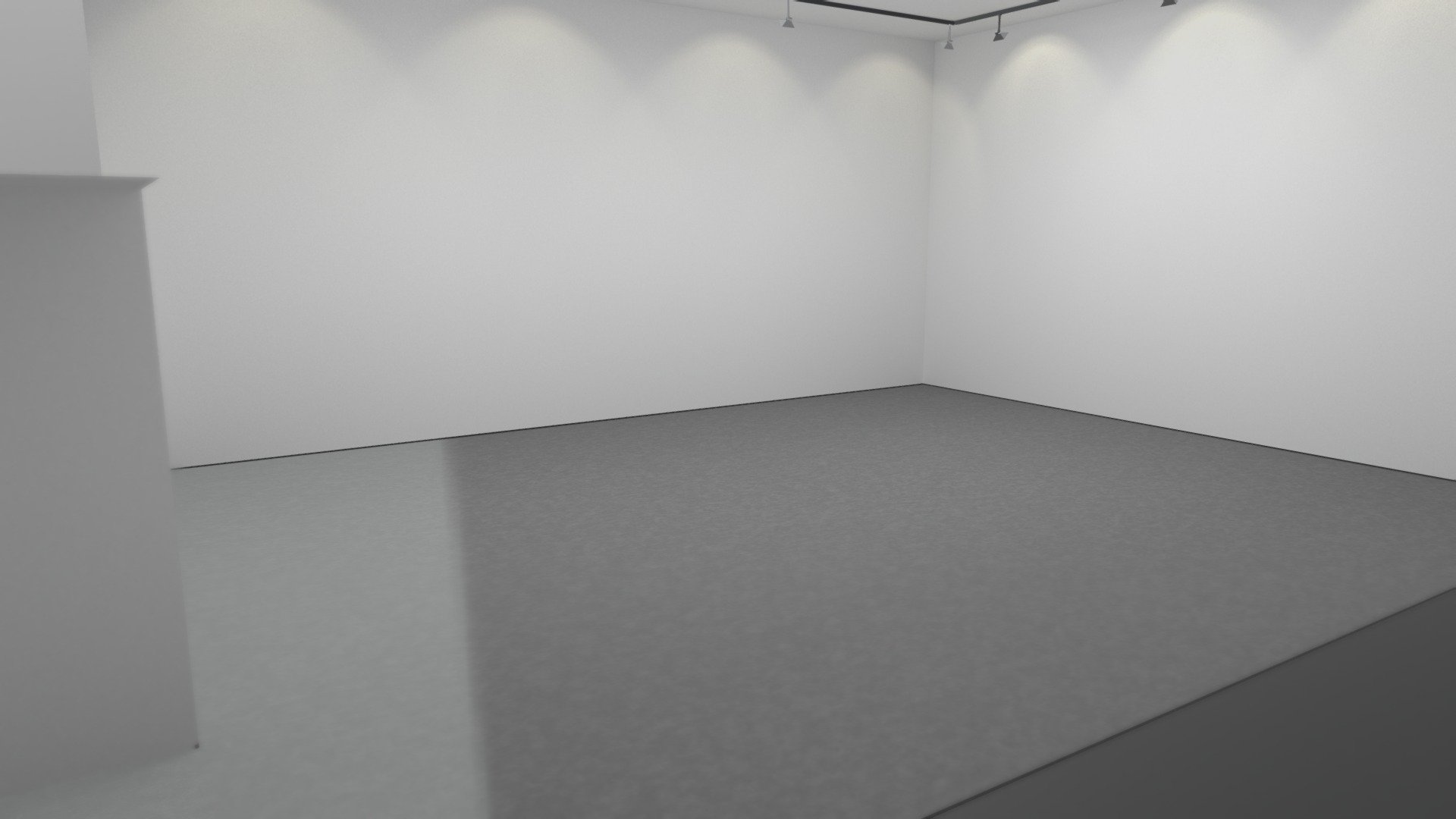 Generic NY  gallery space - Gallery Space - 3D model by Jesper Carlsen (@J_Carlsen) 3d model