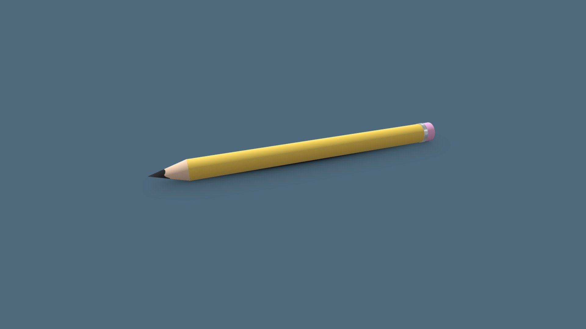Not a Nodevember model, but one that I made a long time ago. I went back and fixed it. There were so many vertices and edge loops on the tip of the pencil because I guess I wanted to make the graphite shiny using a separate material&hellip;? I honestly don't know what I was thinking way back then, but it was a mess xD - Pencil - Download Free 3D model by MaggaModels 3d model