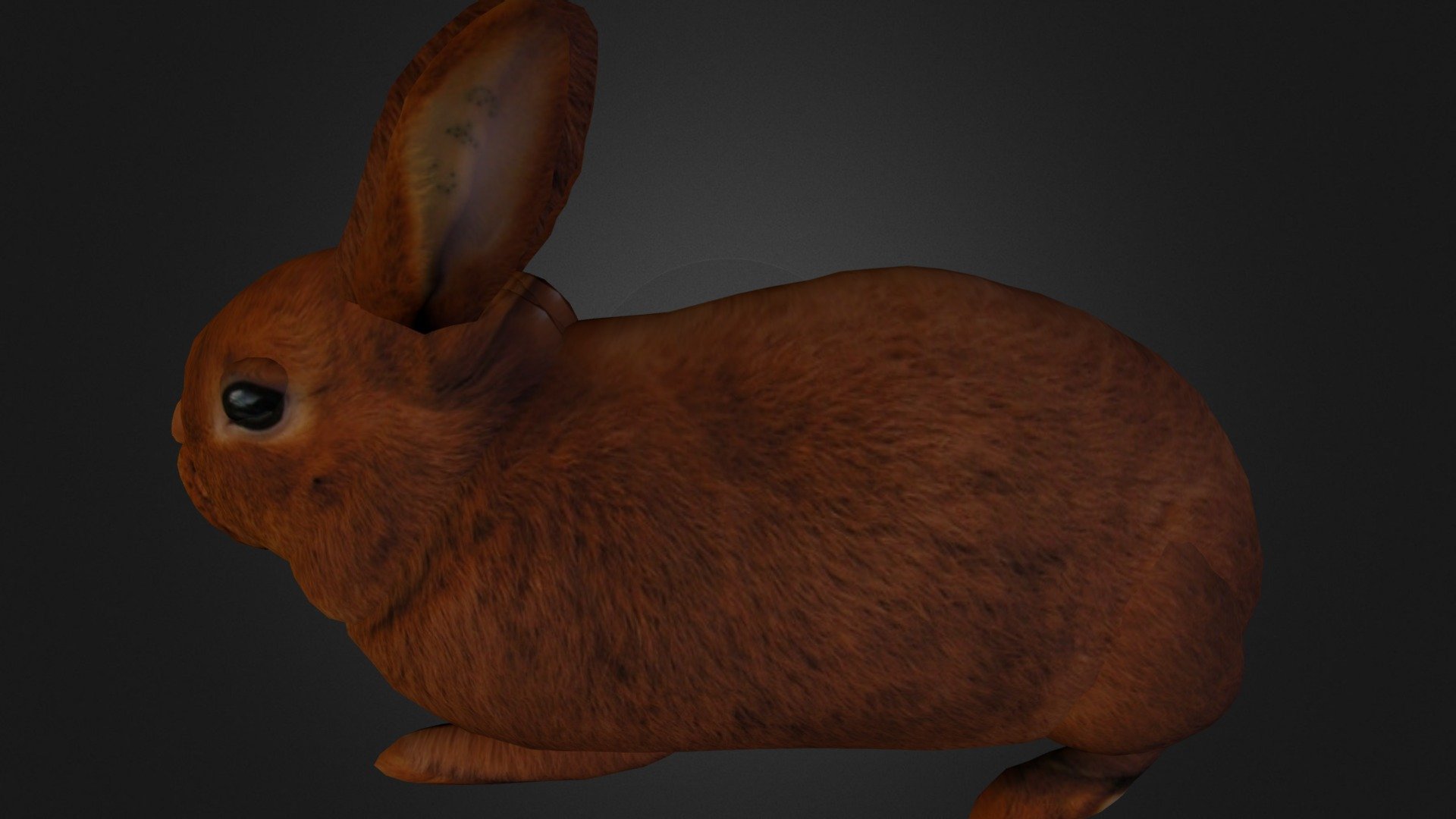 This model has been created with smoothie-3d.com which is a free online modeling tool! - Rabbit - Download Free 3D model by Chaitanya Krishnan (@chaitanyak) 3d model