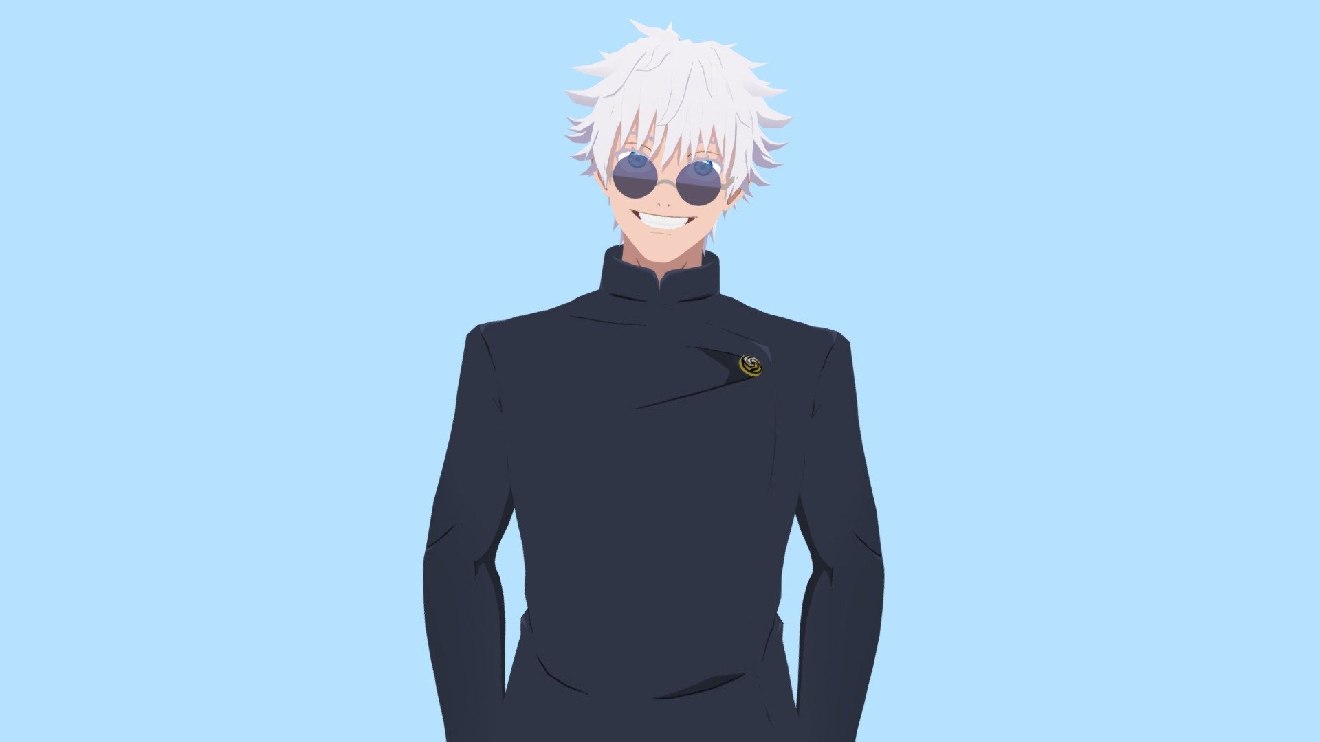 NOTE! Download the ” Additional File ” to get all file. Such as, Blend file ( Rigged &amp; Unrigged ), Fbx file ( Rigged &amp; Unrigged ), GLB file ( Rigged &amp; Unrigged )

GOJO SATORU
One of the Strongest Characters in The Jujutsu Kaisen Anime

3D model made in Blender 3.1.2 version - Young Gojo Satoru - Jujutsu Kaisen - Buy Royalty Free 3D model by ridho.mnf 3d model