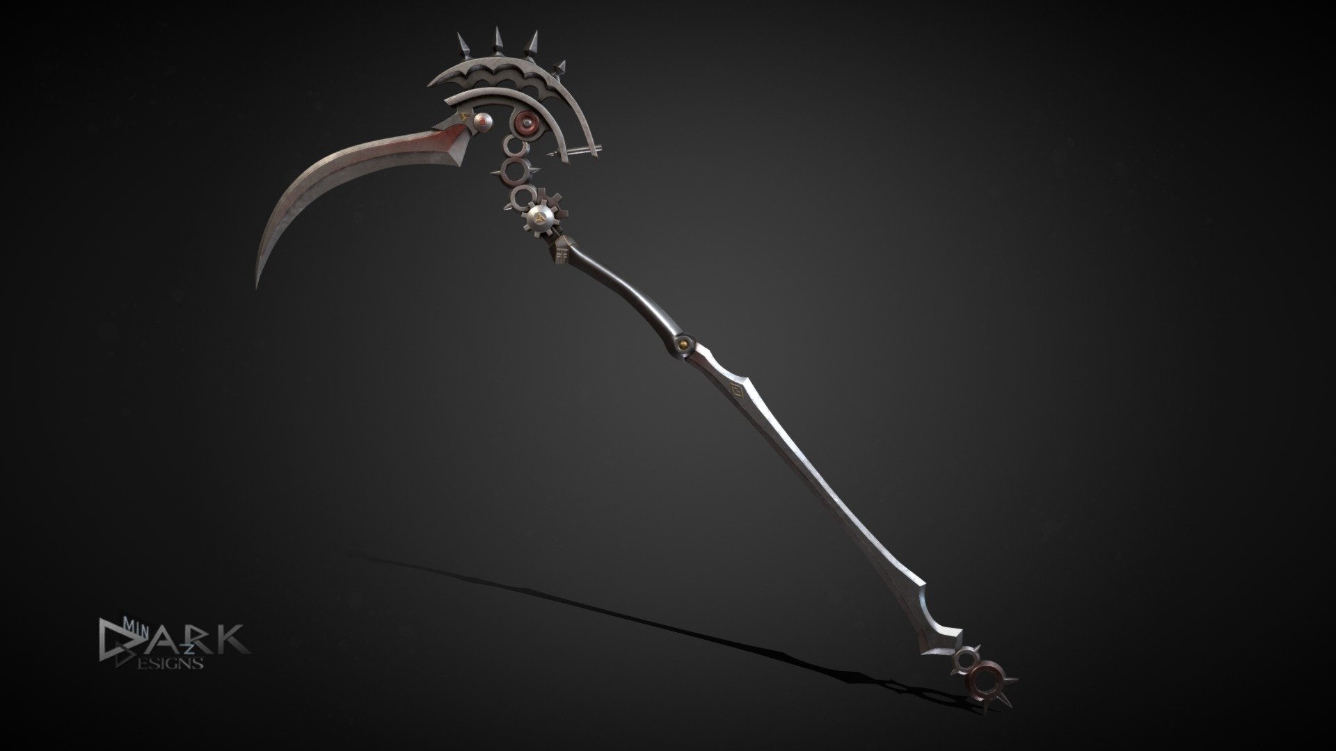 This eerie blade was crafted to resemble the scythe of Edda Blackbosom, a fallen mage reportedly seen wandering the halls of the Palace of the Dead.




Final Fantasy 14 Mogstore
 - Black Blossom Scythe - Buy Royalty Free 3D model by dark-minaz 3d model