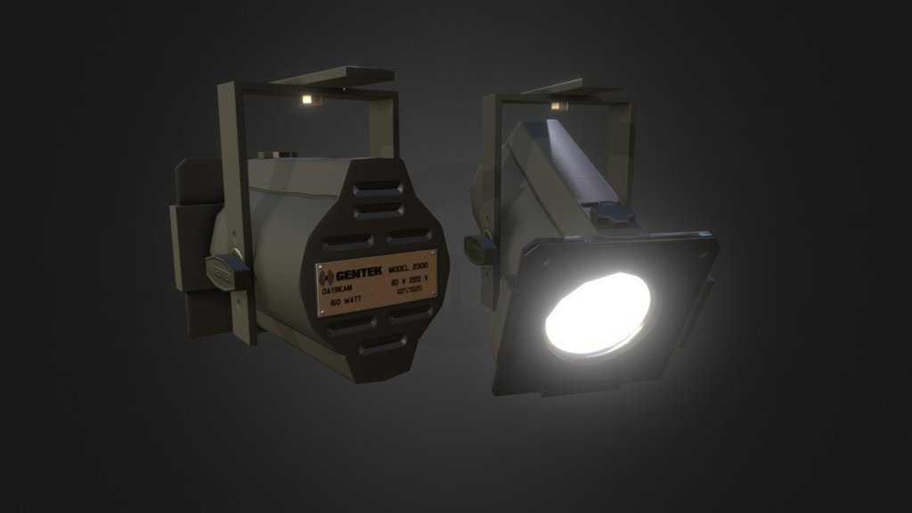 A theatrical fresnel lamp. Commissioned model.

Made in 3DSMax and Substance Painter 3d model